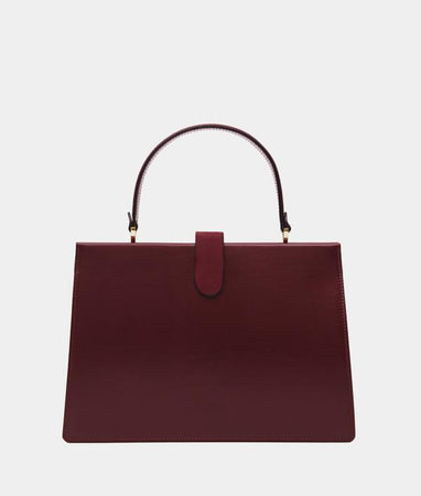 THE ELEGANT BAG BURGUNDY