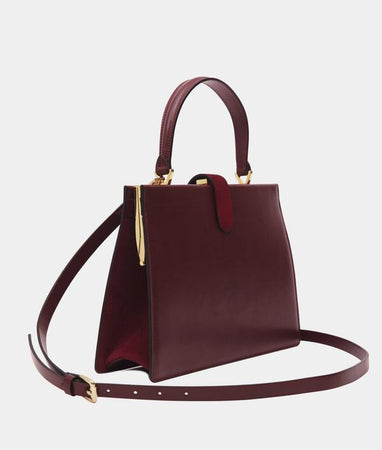 THE ELEGANT BAG BURGUNDY